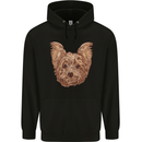 Dogs Smiling Yorkshire Terrier Childrens Kids Hoodie Black
