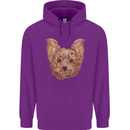 Dogs Smiling Yorkshire Terrier Childrens Kids Hoodie Purple