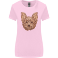 Dogs Smiling Yorkshire Terrier Womens Wider Cut T-Shirt Light Pink