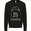 Dogvader Funny Dog Parody K9 Puppy Kids Sweatshirt Jumper Black