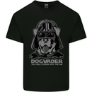 Dogvader Funny Dog Parody K9 Puppy Mens Cotton T-Shirt Tee Top Black