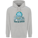 Don't Be Trashy Climate Change Environment Childrens Kids Hoodie Sports Grey