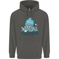 Don't Be Trashy Climate Change Environment Childrens Kids Hoodie Storm Grey