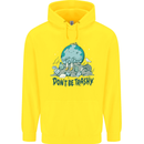 Don't Be Trashy Climate Change Environment Childrens Kids Hoodie Yellow