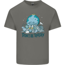 Don't Be Trashy Climate Change Environment Kids T-Shirt Childrens Charcoal