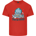 Don't Be Trashy Climate Change Environment Kids T-Shirt Childrens Red
