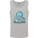Don't Be Trashy Climate Change Environment Mens Vest Tank Top Sports Grey