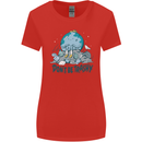 Don't Be Trashy Climate Change Environment Womens Wider Cut T-Shirt Red