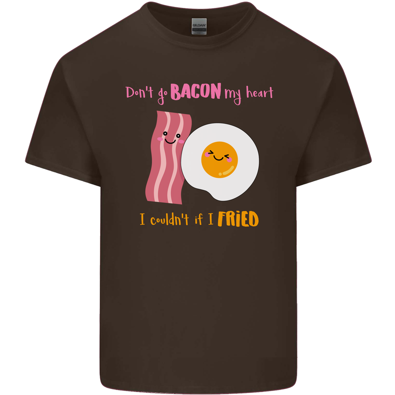 Don't Go Bacon My Heart Kids T-Shirt Childrens Chocolate