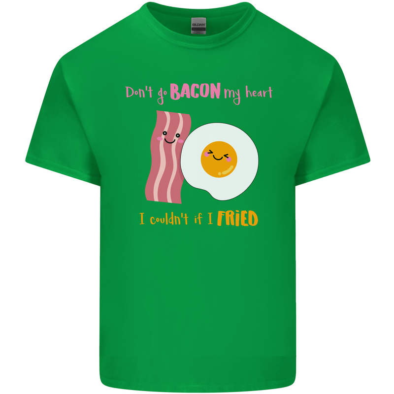 Don't Go Bacon My Heart Kids T-Shirt Childrens Irish Green