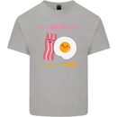 Don't Go Bacon My Heart Kids T-Shirt Childrens Sports Grey