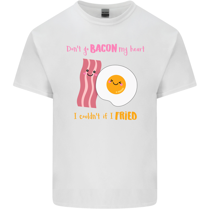 Don't Go Bacon My Heart Kids T-Shirt Childrens White