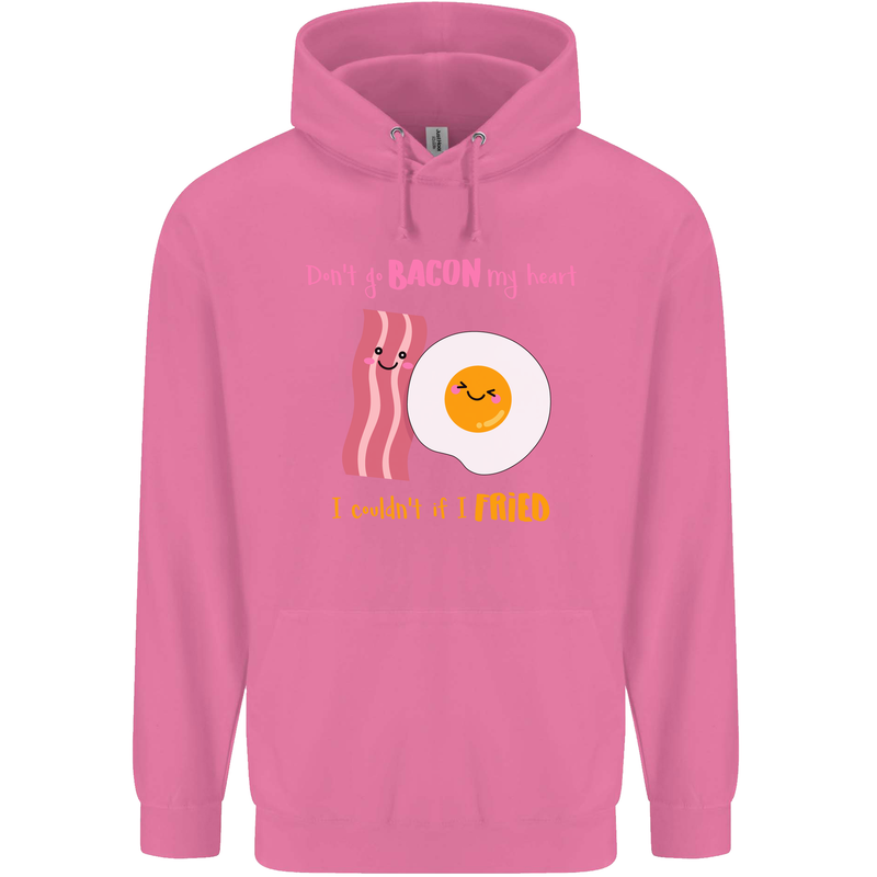 Don't Go Bacon My Heart Mens 80% Cotton Hoodie Azelea