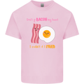Don't Go Bacon My Heart Mens Cotton T-Shirt Tee Top Light Pink