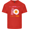 Don't Go Bacon My Heart Mens Cotton T-Shirt Tee Top Red