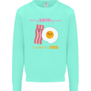 Don't Go Bacon My Heart Mens Sweatshirt Jumper Peppermint