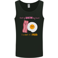 Don't Go Bacon My Heart Mens Vest Tank Top Black