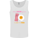 Don't Go Bacon My Heart Mens Vest Tank Top White