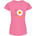 Don't Go Bacon My Heart Womens Petite Cut T-Shirt Azalea