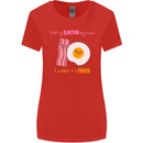 Don't Go Bacon My Heart Womens Wider Cut T-Shirt Red