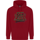 Don't Make Sh!t With Your Drummer Childrens Kids Hoodie Red