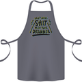 Don't Make Sh!t With Your Drummer Cotton Apron 100% Organic Steel