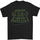 Don't Make Sh!t With Your Drummer Mens T-Shirt Cotton Gildan Black