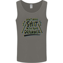 Don't Make Sh!t With Your Drummer Mens Vest Tank Top Charcoal