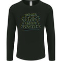 Don't Make Sh!t with Your Drummer Funny Mens Long Sleeve T-Shirt Black