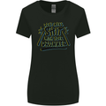 Don't Make Sh!t with Your Drummer Funny Womens Wider Cut T-Shirt Black