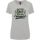 Don't Make Sh!t with Your Drummer Funny Womens Wider Cut T-Shirt Sports Grey