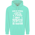 Don't Mess With My Guitar Funny Slogan Childrens Kids Hoodie Peppermint