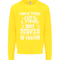 Don't Mess With My Guitar Funny Slogan Kids Sweatshirt Jumper Yellow