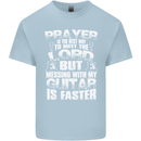 Don't Mess With My Guitar Funny Slogan Kids T-Shirt Childrens Light Blue