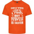 Don't Mess With My Guitar Funny Slogan Mens Cotton T-Shirt Tee Top Orange