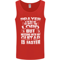 Don't Mess With My Guitar Funny Slogan Mens Vest Tank Top Red