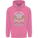 Don't Mess With the Chef Cooking Skull Mens 80% Cotton Hoodie Azelea