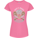 Don't Mess With the Chef Cooking Skull Womens Petite Cut T-Shirt Azalea