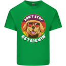 Don't Stop Retrieving Funny Golden Retiever Kids T-Shirt Childrens Irish Green