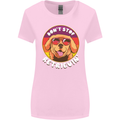 Don't Stop Retrieving Funny Golden Retiever Womens Wider Cut T-Shirt Light Pink