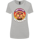 Don't Stop Retrieving Funny Golden Retiever Womens Wider Cut T-Shirt Sports Grey