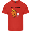 Donald Trump Fart Farting Flatulence Funny Mens Cotton T-Shirt Tee Top Red