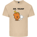 Donald Trump Fart Farting Flatulence Funny Mens Cotton T-Shirt Tee Top Sand