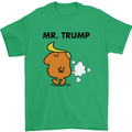 Donald Trump Fart Farting Flatulence Funny Mens T-Shirt Cotton Gildan Irish Green