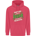 Dont Ask Why Im Vegan Childrens Kids Hoodie Heliconia