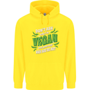 Dont Ask Why Im Vegan Childrens Kids Hoodie Yellow