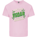 Dont Ask Why Im Vegan Kids T-Shirt Childrens Light Pink