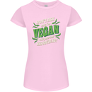Dont Ask Why Im Vegan Womens Petite Cut T-Shirt Light Pink