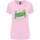 Dont Ask Why Im Vegan Womens Wider Cut T-Shirt Light Pink