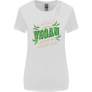 Dont Ask Why Im Vegan Womens Wider Cut T-Shirt White
